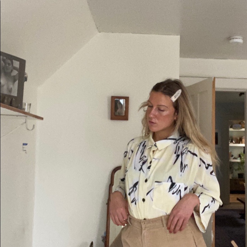 Vintage Scribble Buttondown